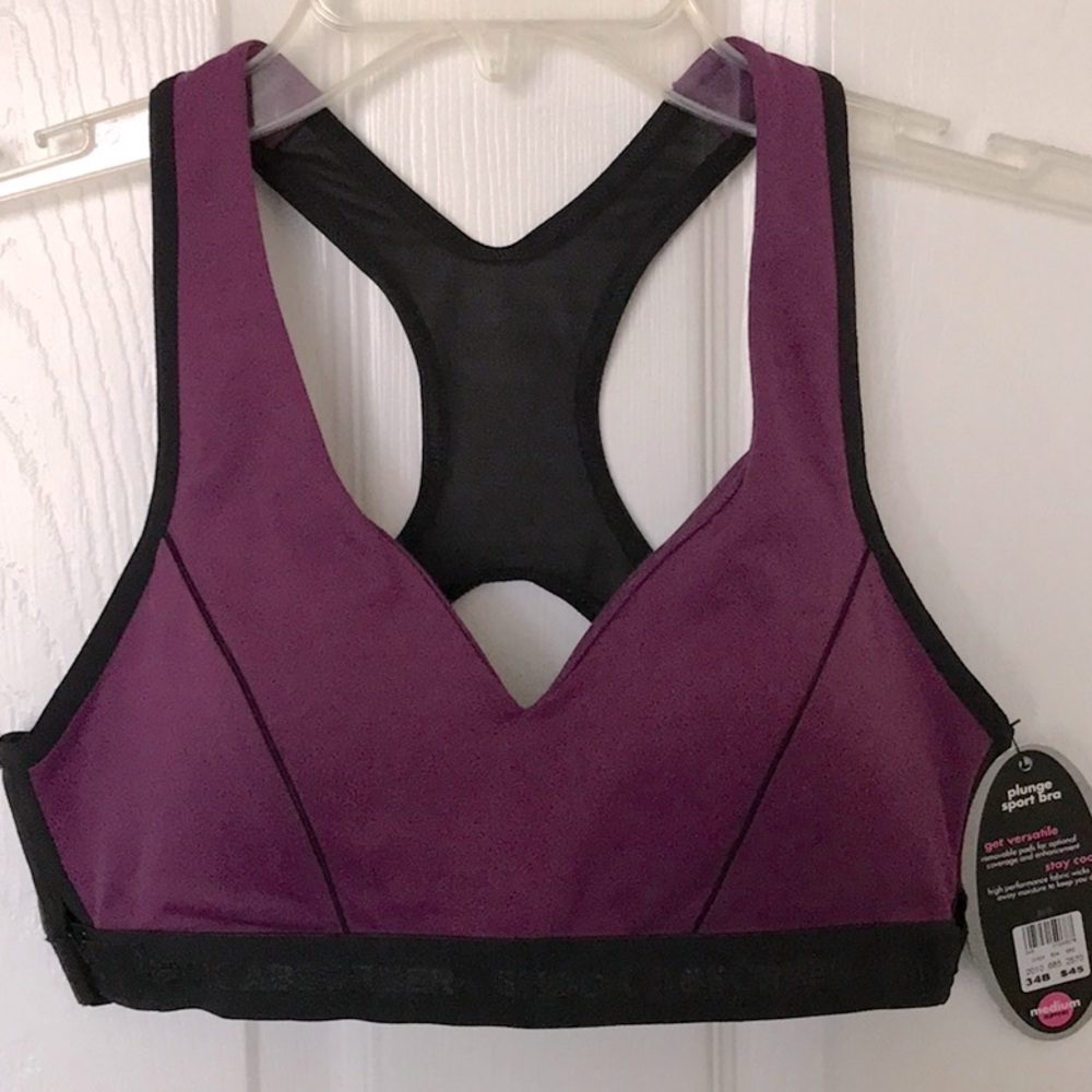 Shock Absorber Plunge Sports Bra 34b